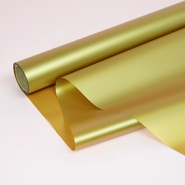 Плівка для квітів матова Золото