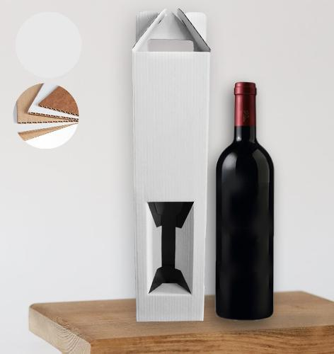 Подарункова коробка для пляшки 