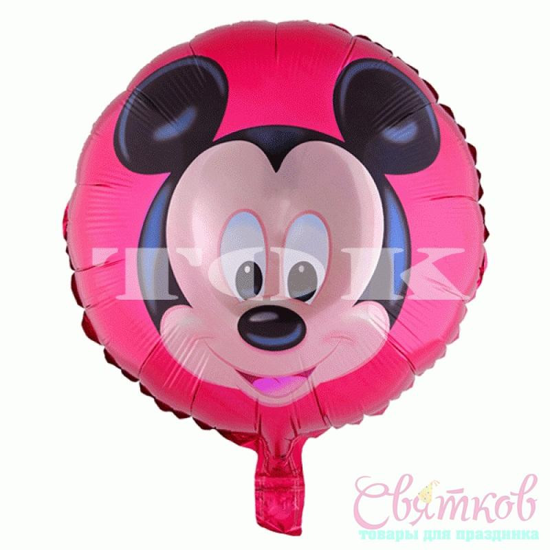 Фольгированый шар Микки Маус