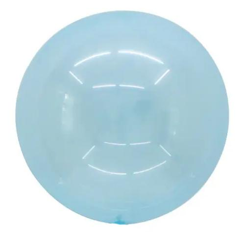 Куля Bubbles сфера кристал Блакитний (24