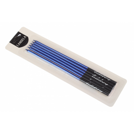 Набір свічок прямих Сині (6 шт.)