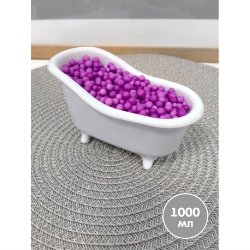 Пінопластові кульки 5-7 мм (Фіолетові) 1л