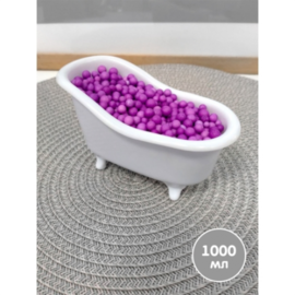 Пінопластові кульки 5-7 мм (Фіолетові) 1л