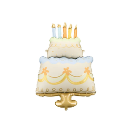 Фольгована фігура велика Торт PartyDeco