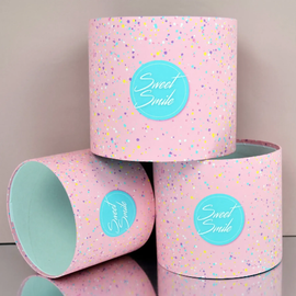 Капелюшна коробка Sweet Smile (Середня D18)