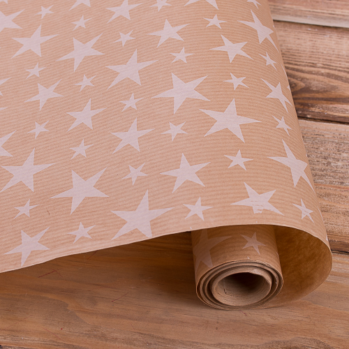 Папір подарунковий новорічний 