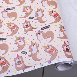 Папір подарунковий 