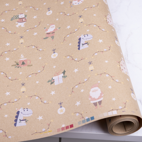 Папір подарунковий 