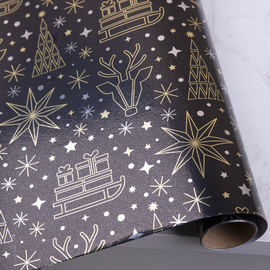 Папір подарунковий 