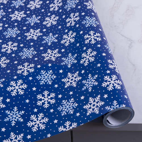 Папір подарунковий новорічний 