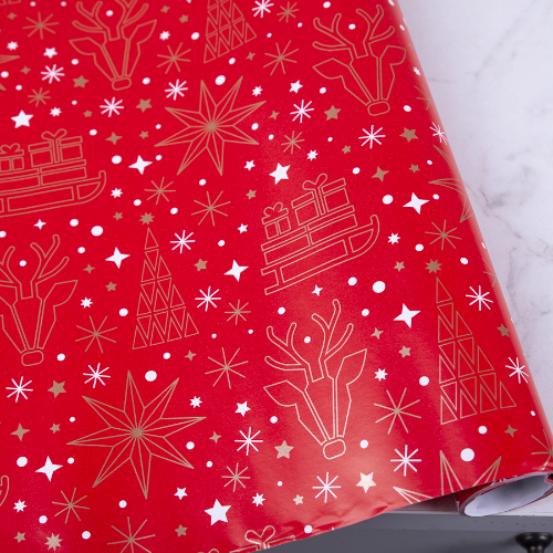 Папір подарунковий 