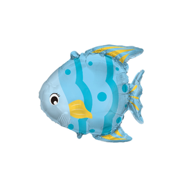 Фольгована фігура Рибка синя (Китай) (в інд. уп.)