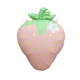 Фольгована фігура Полуниця рожева (Китай) (в інд. уп.)