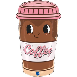 Фольгована фігура Чашка кави 24