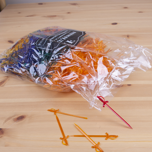 Шпажки для снеків, канапе, фруктів (шабля) (20шт/уп)