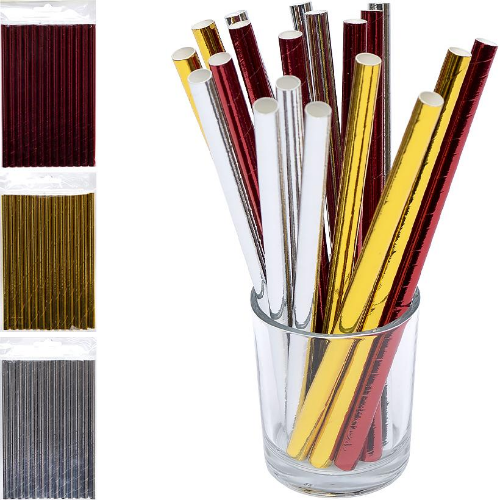 Набір трубочок паперових 
