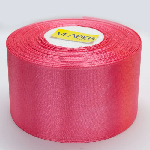Атласна стрічка 5 см (Помада)