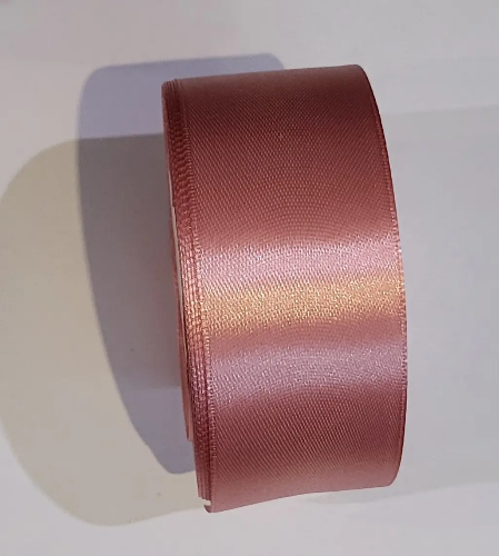 Атласна стрічка 5 см (Лілова димка)