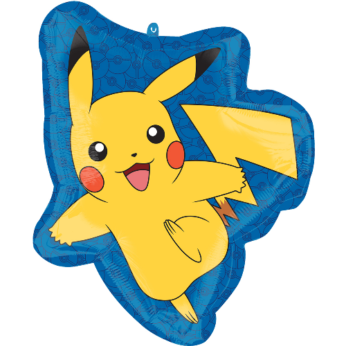 Фольгована фігура велика Пікачу на синьому (в інд. уп.) Anagram