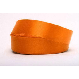Атласна стрічка 2,5 см (Морквяна)