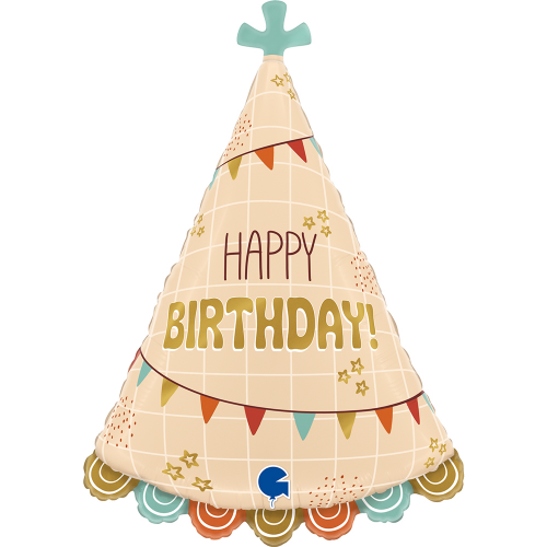 Фольгована фігура Вечірній капелюх в стилі бохо 26