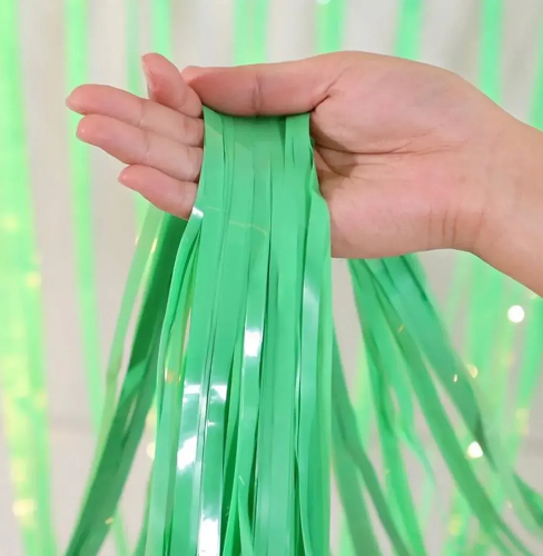 Штора для фотозони 2х1 М'ята макарун