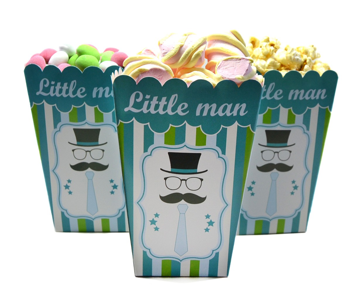 Коробочка для сладостей и поп-корна Little Man