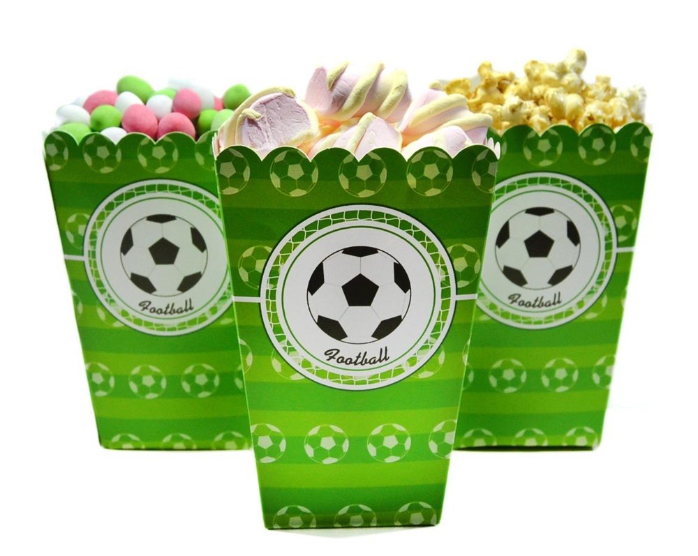 Коробочка для сладостей и поп-корна Футбол