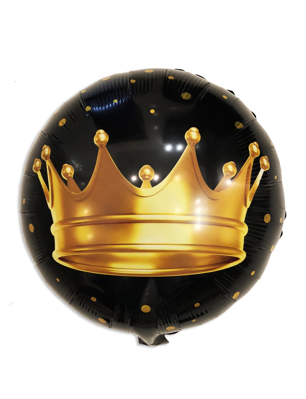 Фольгированный шар Happy Birthday корона