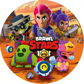 Тарелка Brawl Stars - 1 уп