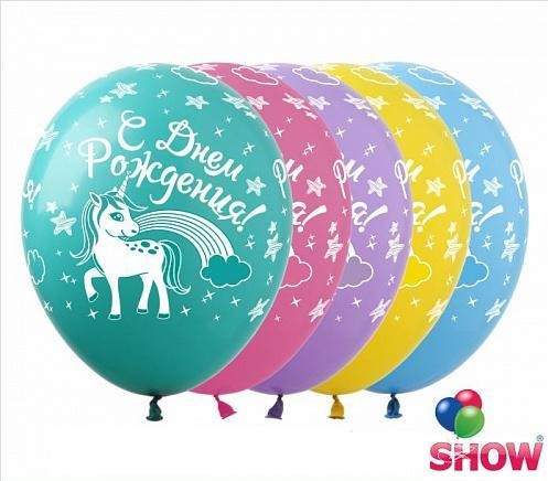 Воздушные шары ТМ SHOW (5 сторон) 12