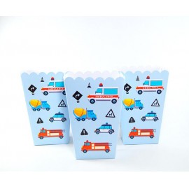 Коробочки для сладостей Транспорт (5шт/уп)