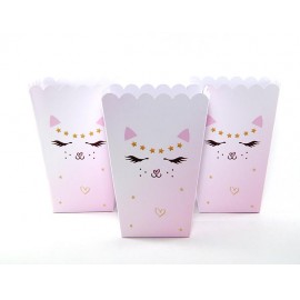 Коробочки для сладостей Кошечка (5шт/уп)