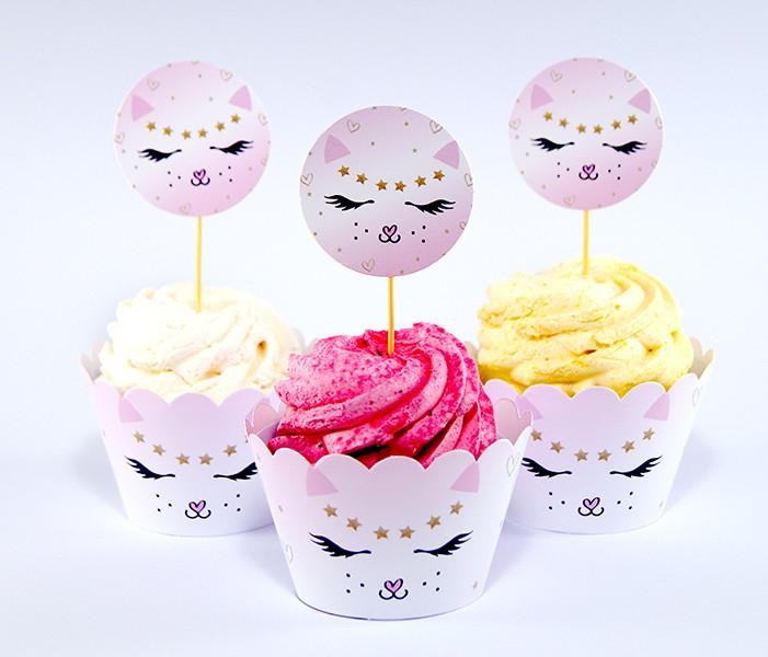 Топперы для капкейков 