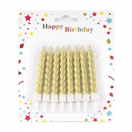 Свічки для торту спіраль 