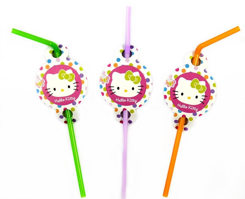 Трубочки с гофрой 