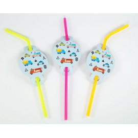 Трубочки с гофрой 