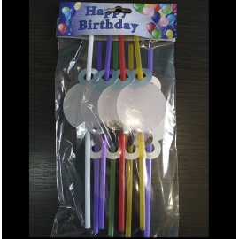 Трубочки с гофрой 