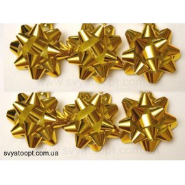 Перейти на страницу товара Набор бантов золото (6шт/уп)