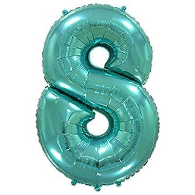 Фольга тиффани металлик цифра 8 (Flexmetal) (в инд.уп)