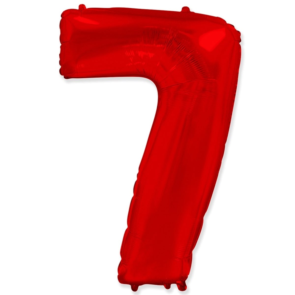 Фольга красная цифра 7 (Flexmetal) (в инд.уп)