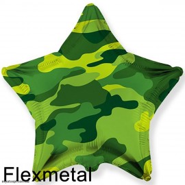 Перейти на страницу товара Фольга Flexmetal звезда 18