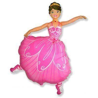 Фольга фигура большая Балерина Flexmetal (в инд. уп.)