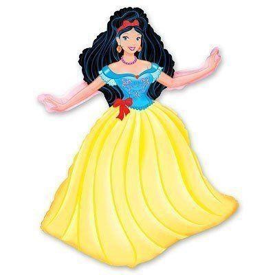 Фольга фигура большая Белоснежка Flexmetal (в инд. уп.)