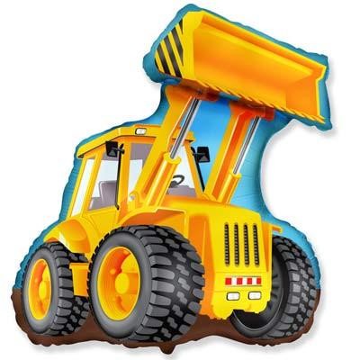 Фольга фигура большая Экскаватор Flexmetal (в инд. уп.)