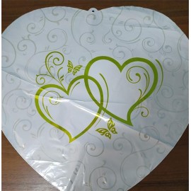 Фольга сердце 18