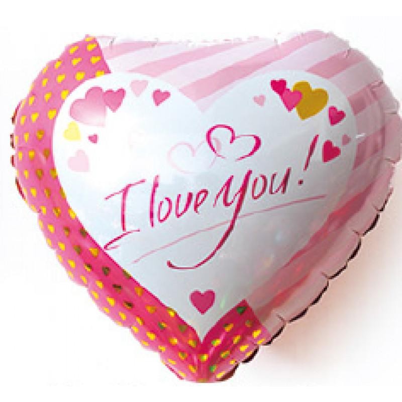 Фольга серце 18