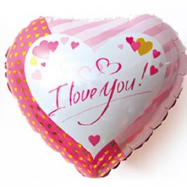 Фольга серце 18