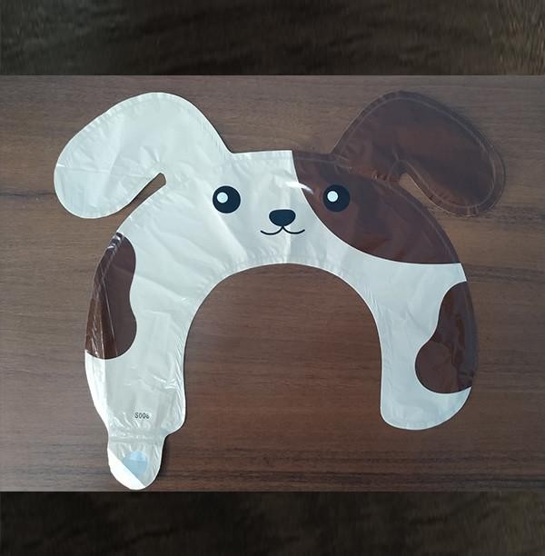 Фольгована фігура Обруч собачка (Китай) (в індив. упаковці)