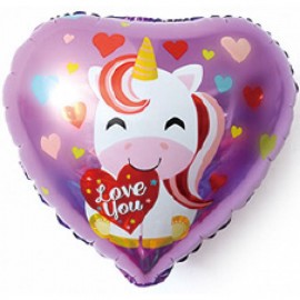 Фольга сердце 18